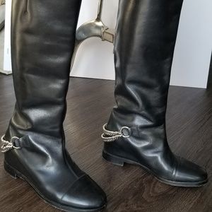 Monika Chiang Embellished Tall Boots 39